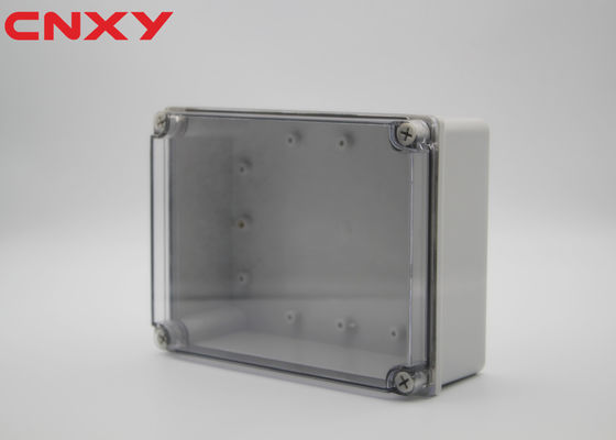 Weatherproof IP67 ปิดผนึก DIY ร่วมกันชุมทางไฟฟ้า boxwaterproof แยกกล่องพลาสติกกล่องเชื่อมต่อ 200 * 150 * 75mm